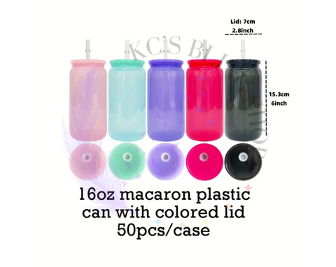 KC'S Bling Shop - Color Acrylic Can Tumblers