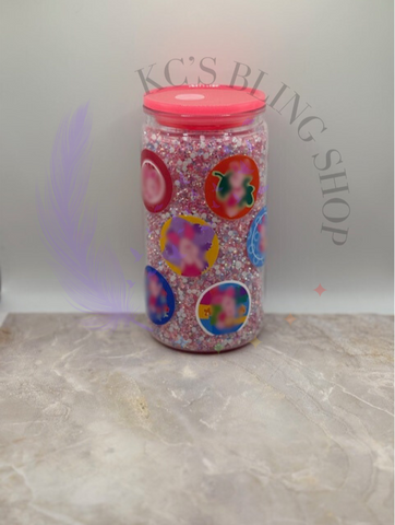 KC'S Bling Shop - Snow Globe Tumblers - KC'S Bling Shop