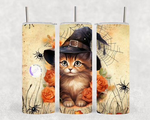 KC'S Bling Shop - Witchy Kitty Tumbler