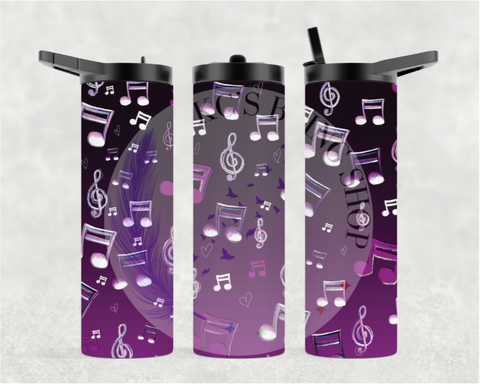 KC'S Bling Shop - Love Beats Tumbler