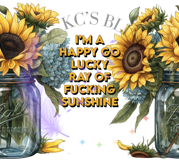 KC'S Bling Shop - Ray of Sunshine Tumbler