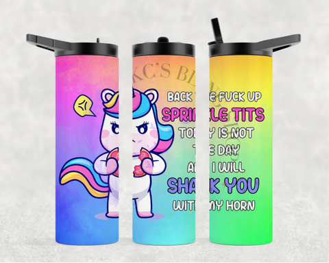 KC'S Bling Shop - Sprinkle Tit$ Tumbler