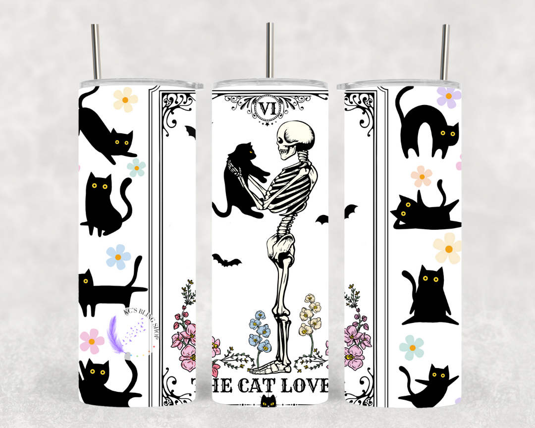 KC'S Bling Shop - The Cat Lover Tumbler