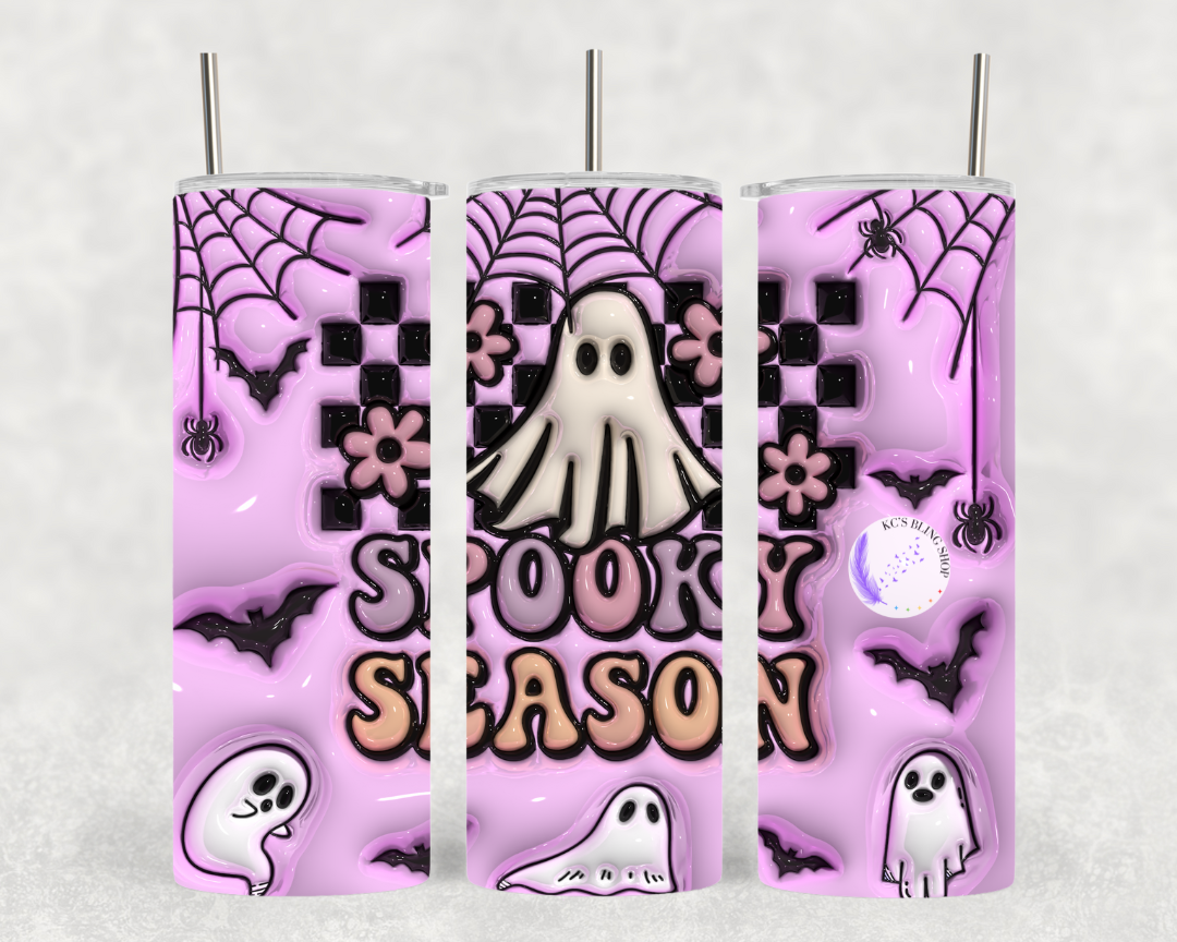 KC'S Bling Shop - Spooky Season Tumbler