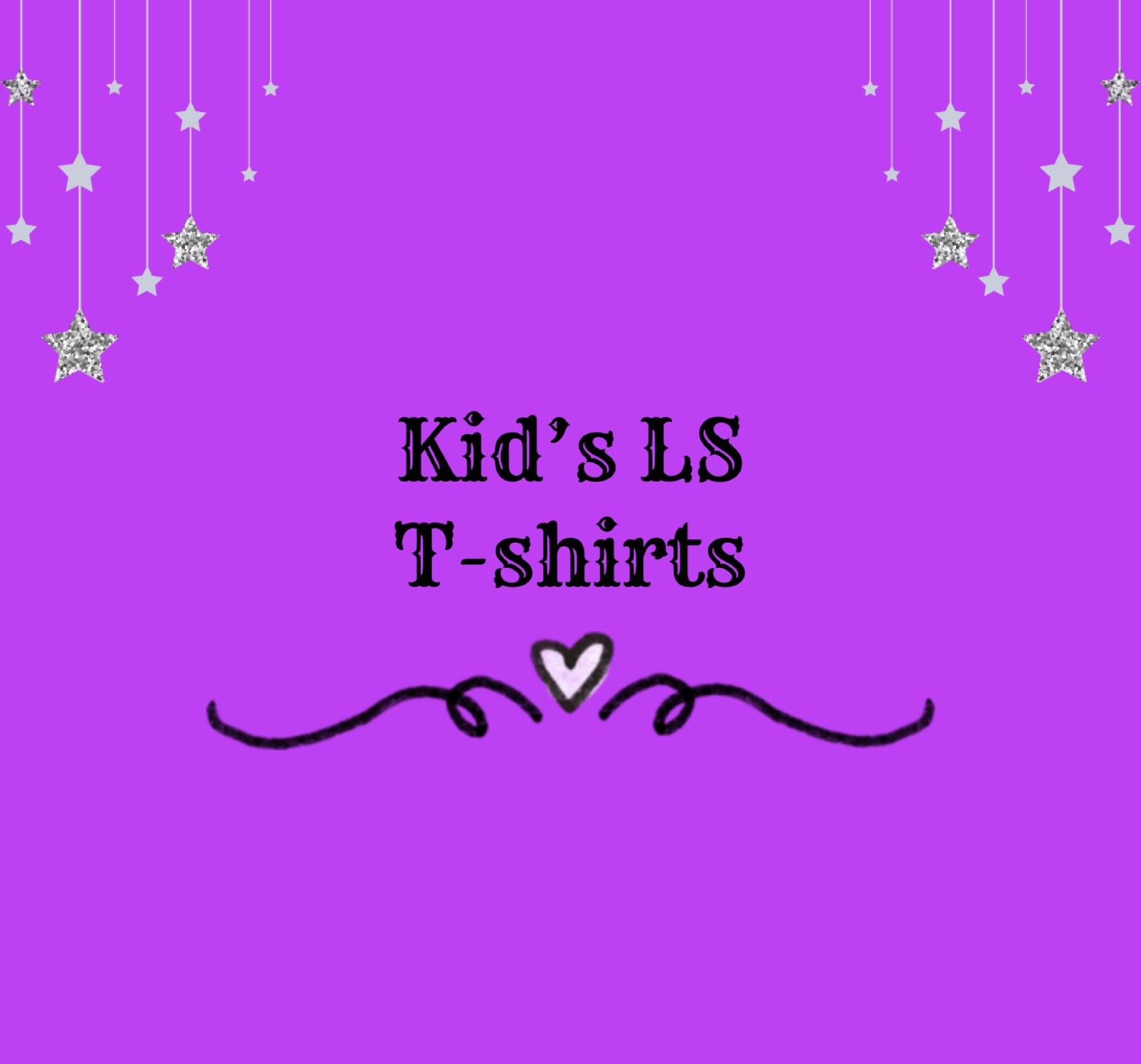 KC'S Bling Shop - Kid’s LS T-Shirts - KC'S Bling Shop